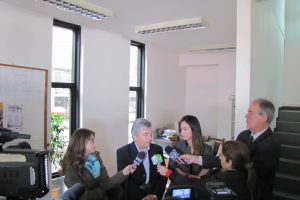 Conferencia de Prensa, fotos y texto del comunicado en respaldo a la INDDHH sobre situación en centros SIRPA