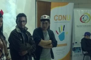 Niños, niñas y adolescentes del Uruguay mano a mano con los comisionados de Naciones Unidas