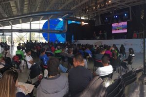Grupo de Más Participación adolescente del CDNU presente en el 1er Encuentro Regional sobre Ciudadanía y Alfabetización Digital