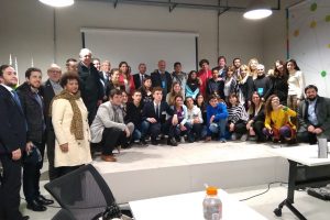Delegación intergeneracional de sociedad civil uruguaya presente en Niñ@Sur 2019.
